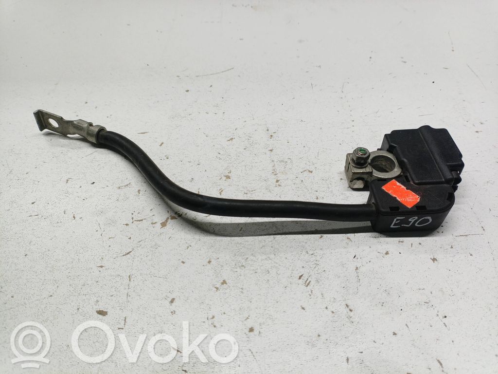 BMW 3 E90 E91 Minusinis laidas (akumuliatoriaus) 