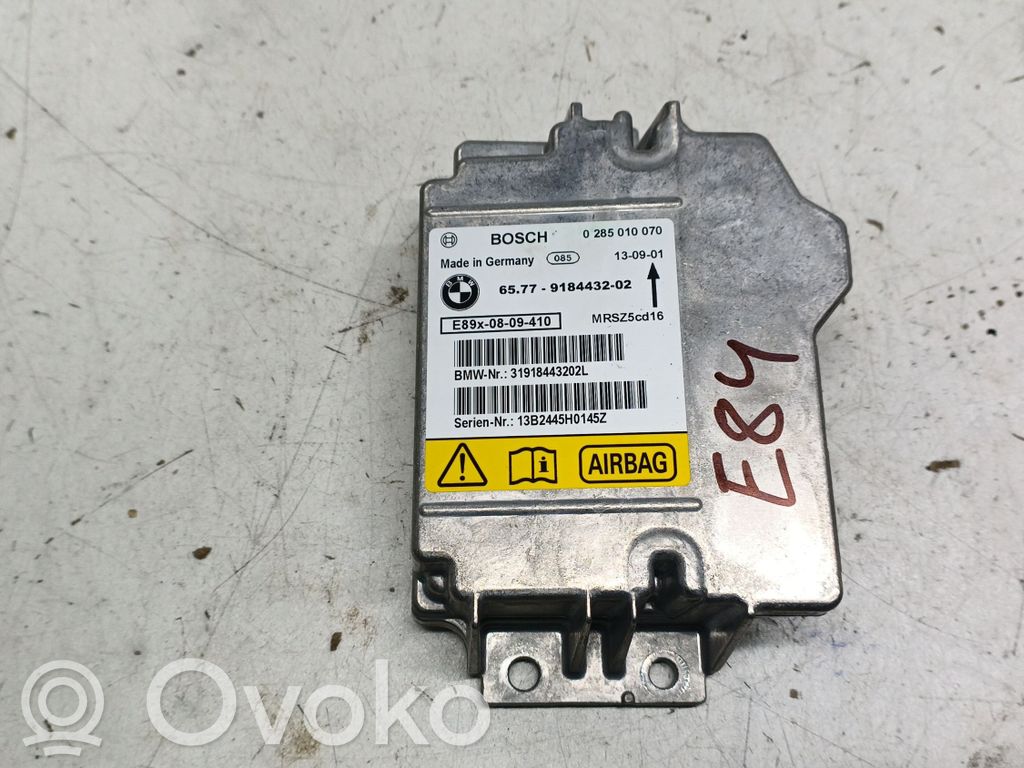 BMW X1 E84 Unitate/modul de comandă airbaguri 