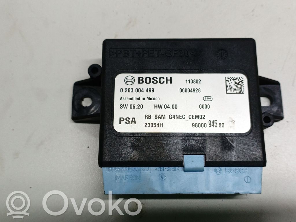 Citroen C4 II Unitate/modul de comandă parcare PDC 