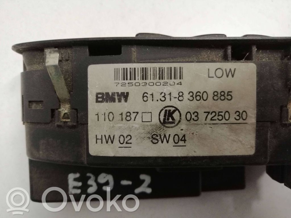 BMW 5 E39 Electric window control switch 