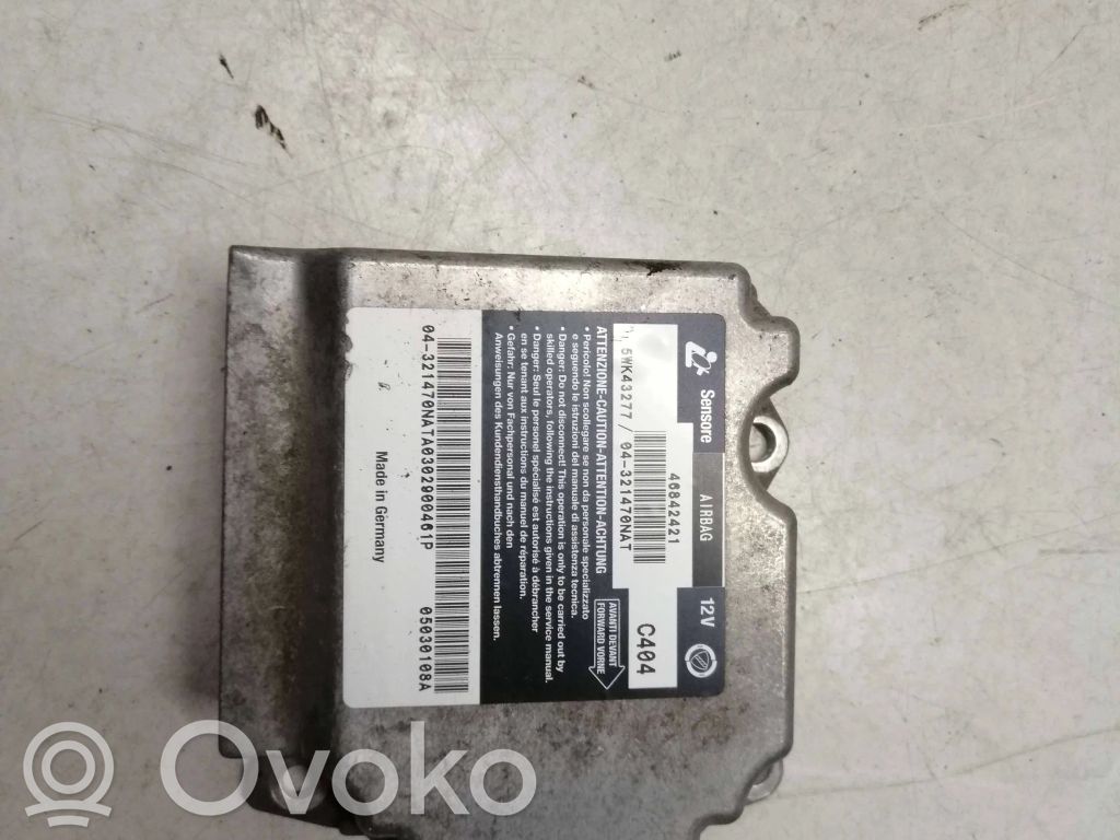 Alfa Romeo 147 Airbag control unit/module 