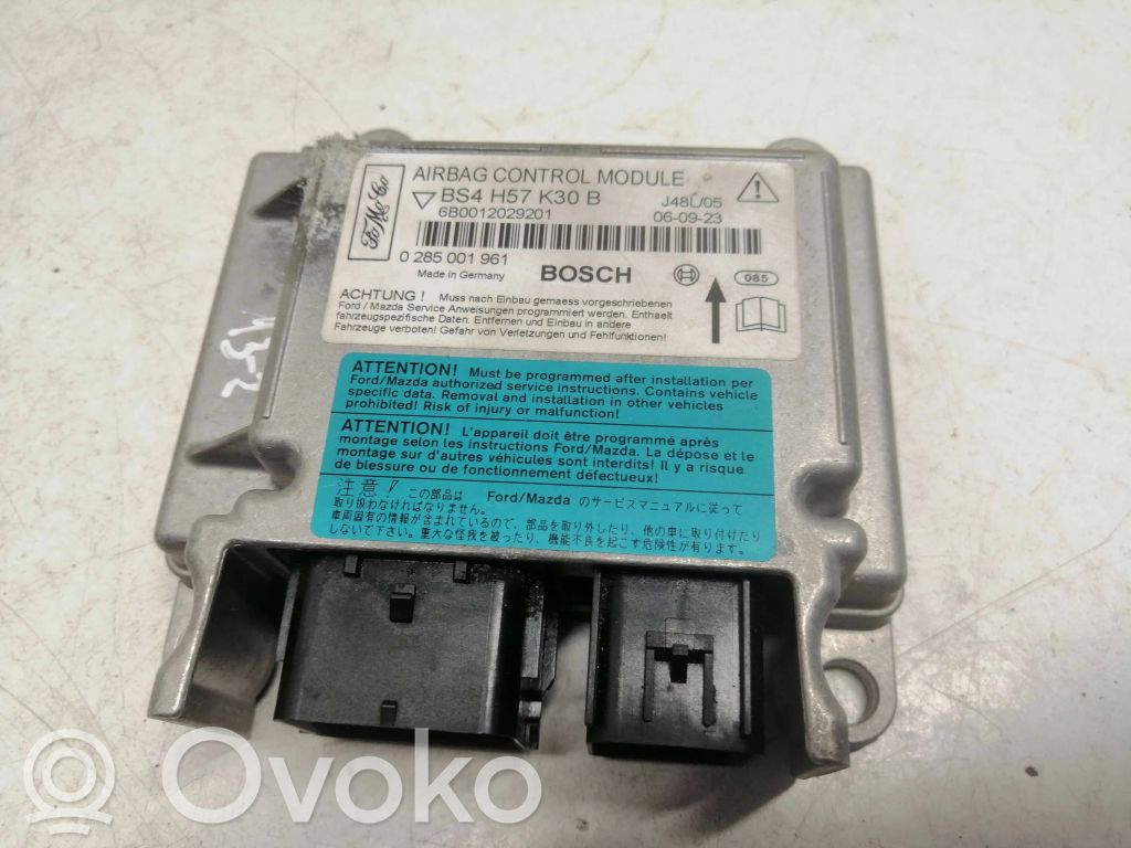 Airbag control unit/module   BS4H57K30B,6B0012029201,0285001961