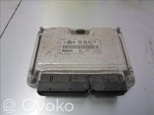 Volkswagen Golf V Unité de commande, module ECU de moteur 