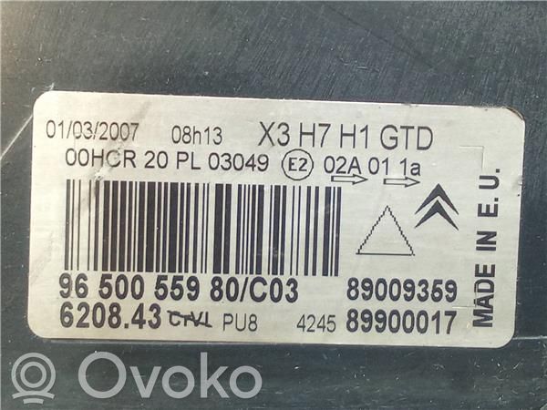 Phare frontale   9650055980,89009359