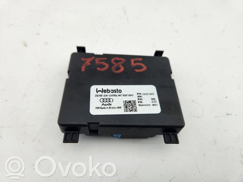 Audi Q5 SQ5 FY Other control units/modules 