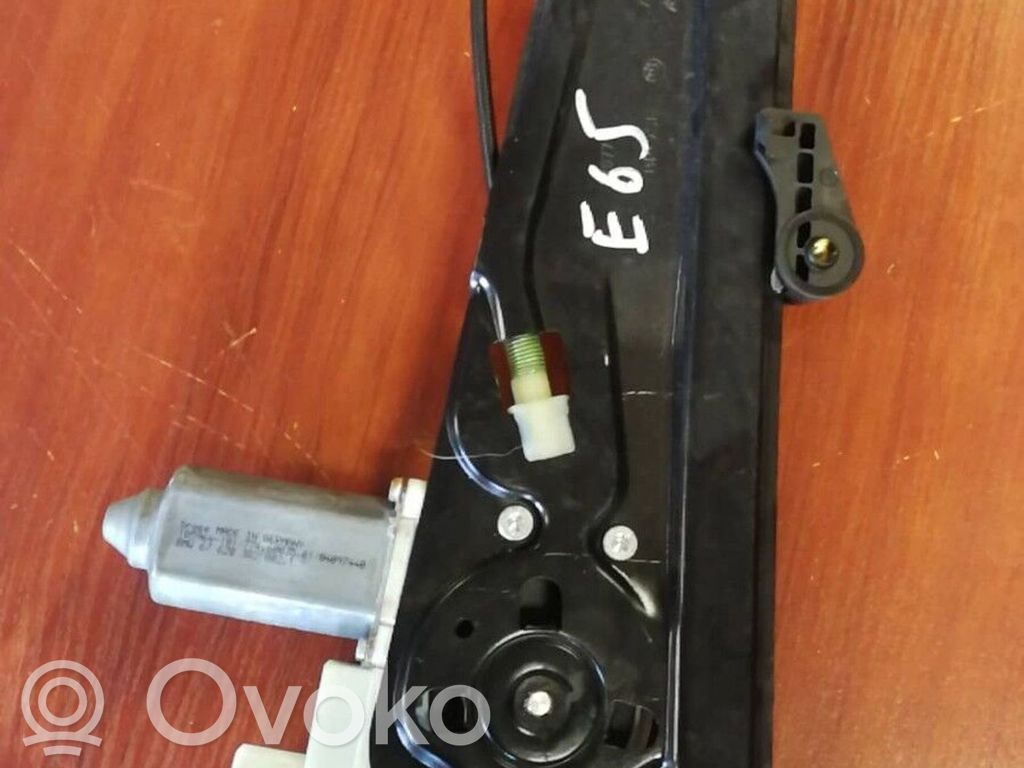 BMW 7 E65 E66 Front door window regulator with motor 