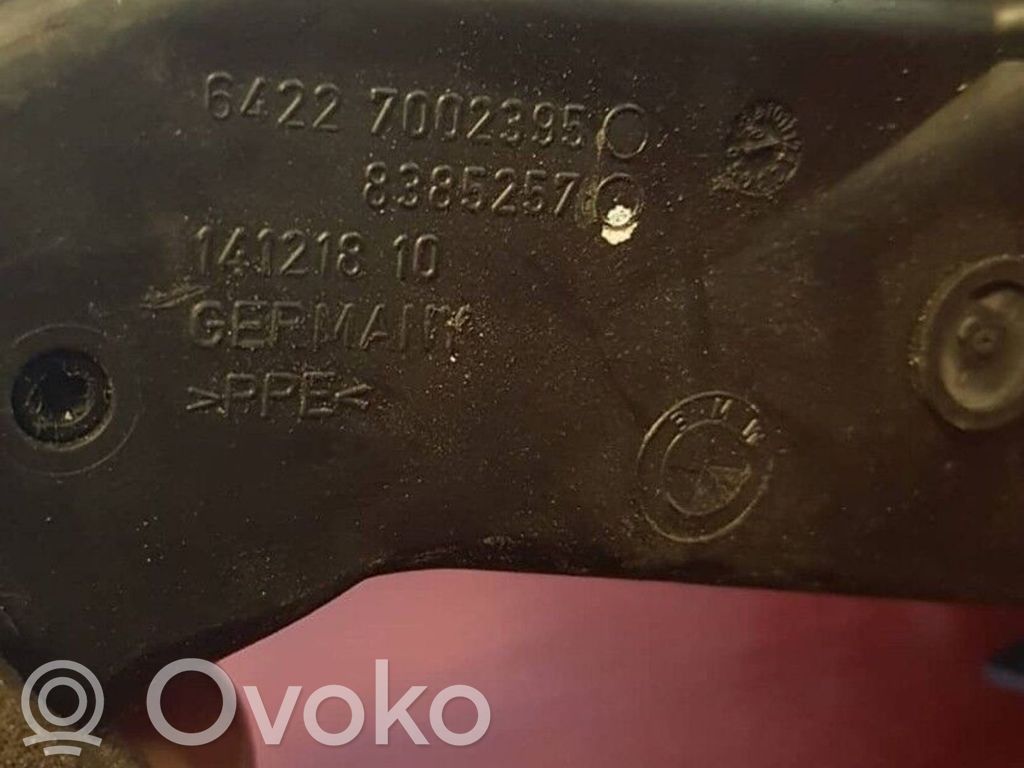 BMW 7 E65 E66 Oro grotelės gale 