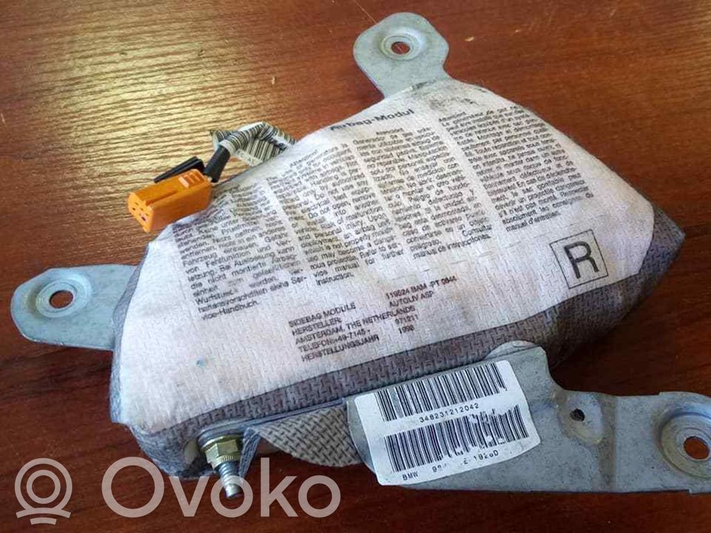 BMW 5 E39 Priekšējo durvju drošības spilvens 