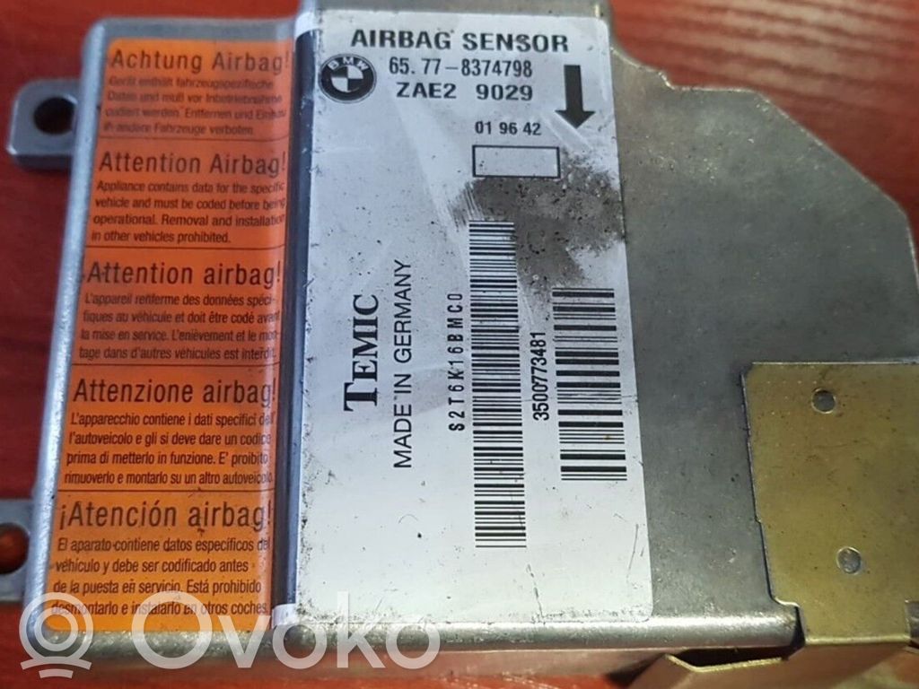 BMW 3 E36 Airbag control unit/module 