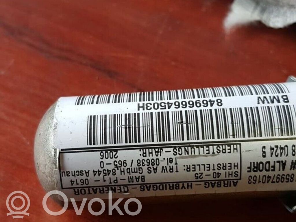 BMW 3 E90 E91 Airbag del techo 