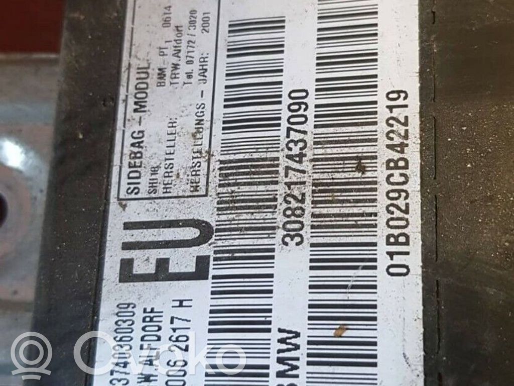 BMW 3 E46 Front door airbag 
