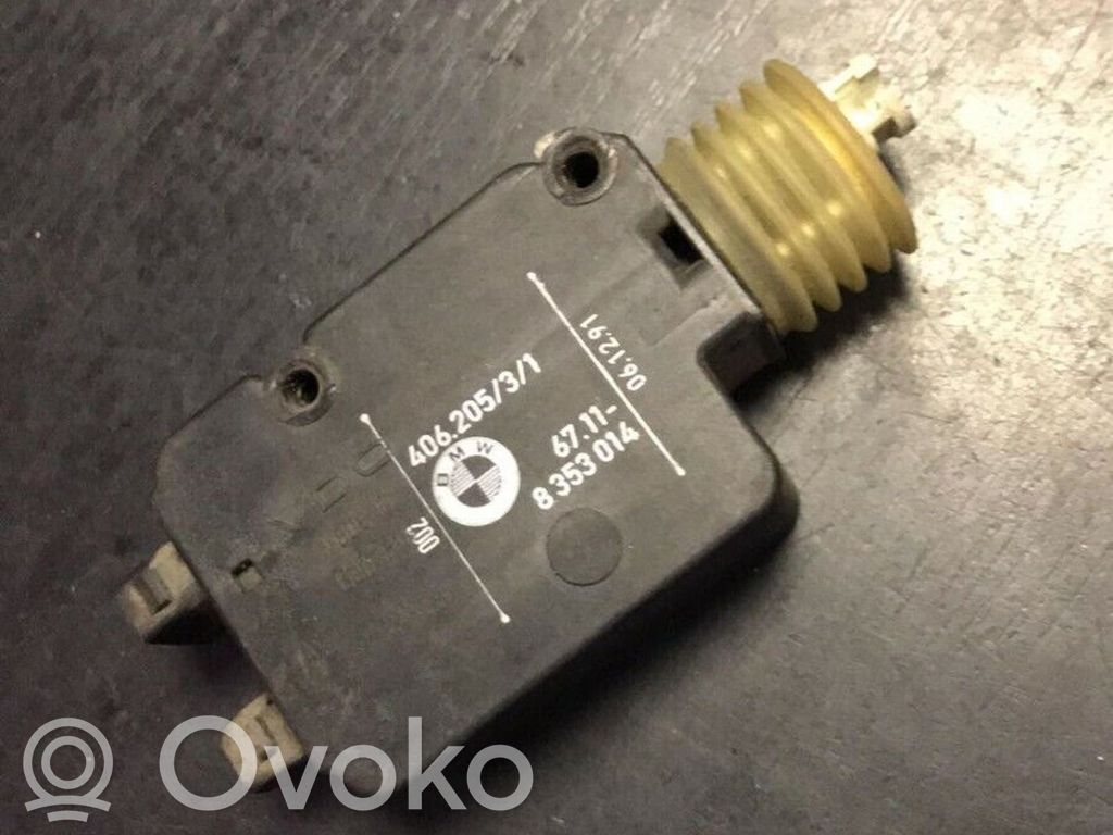 BMW 3 E36 Fuel tank cap lock motor 