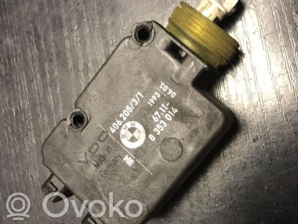 BMW 3 E36 Fuel tank cap lock motor 