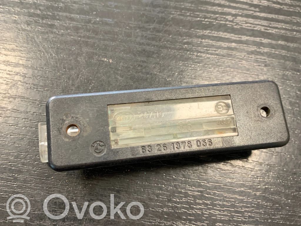BMW 5 E34 Number plate light 