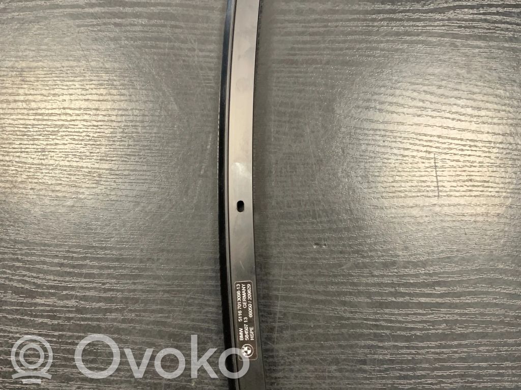 BMW 7 E65 E66 Rear door glass trim molding 