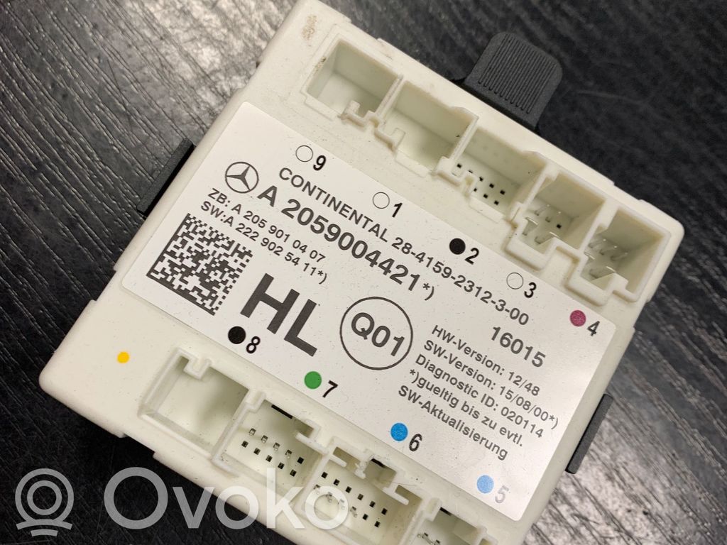 Mercedes-Benz C W205 Door control unit/module 