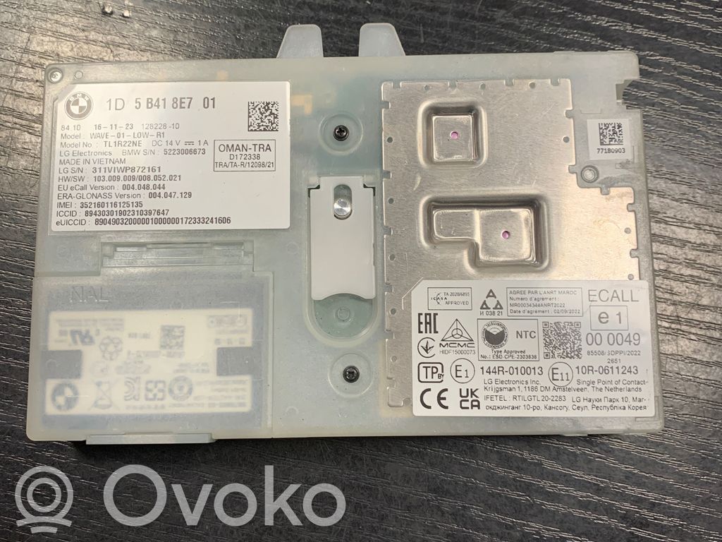 BMW 3 G20 G21 Bluetooth modulis 