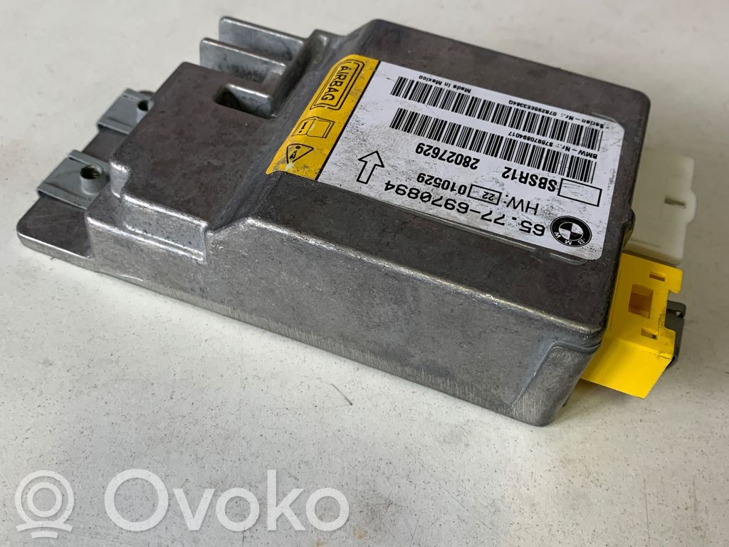 BMW 7 E65 E66 Airbag control unit/module 