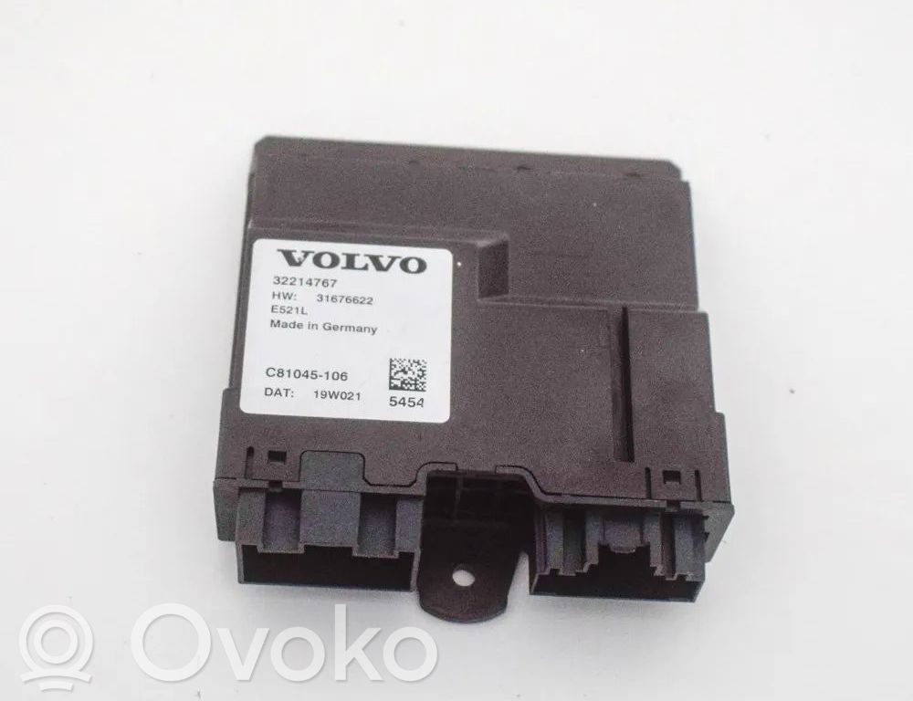 Tailgate/trunk control unit/module   C81045106,31676622,32214767