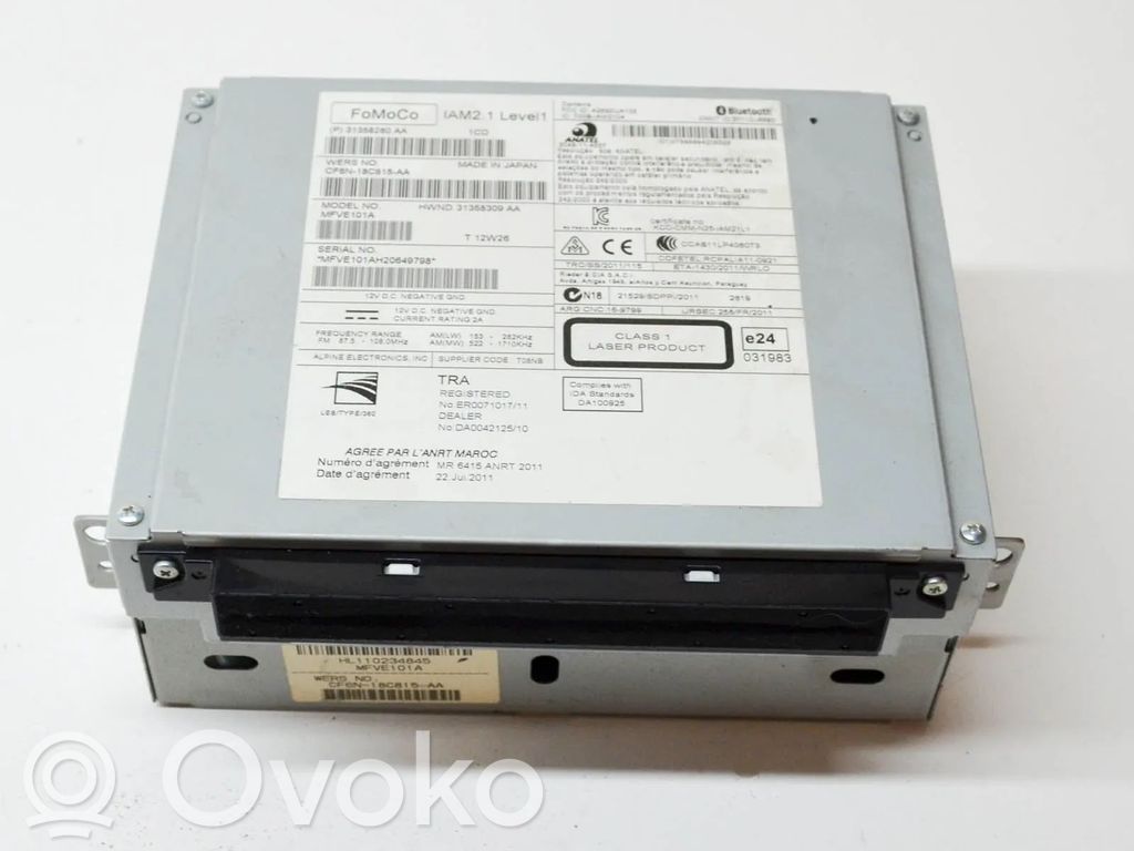 Volvo V60 Panel / Radioodtwarzacz CD/DVD/GPS 