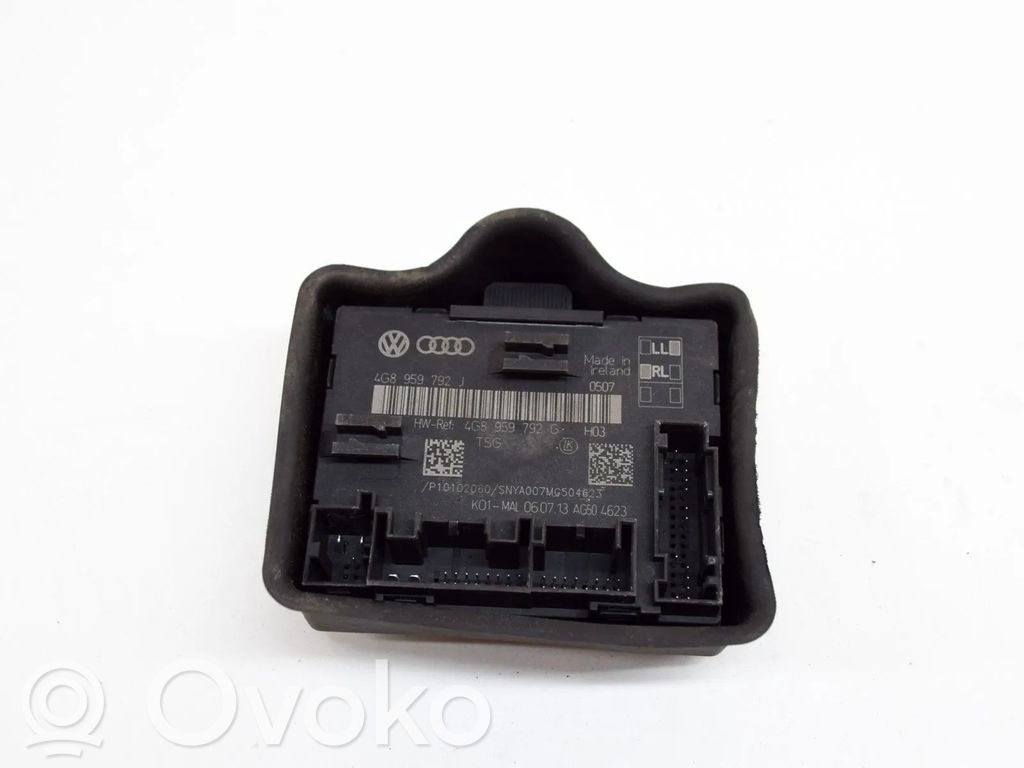 Audi A6 S6 C7 4G Unitate/modul comandă uși 