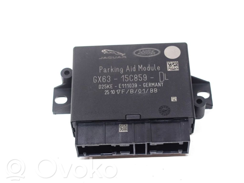 Land Rover Range Rover Evoque L538 Pysäköintitutkan (PCD) ohjainlaite/moduuli 