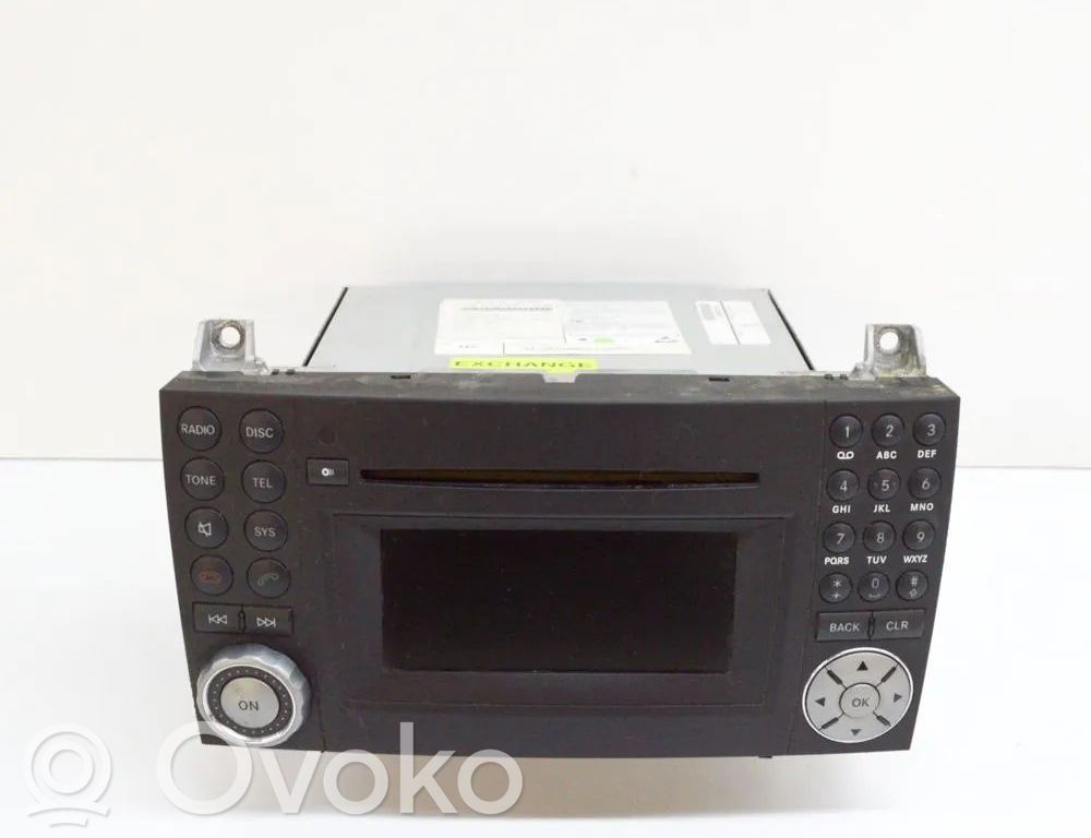 Panel / Radioodtwarzacz CD/DVD/GPS   A1718701989,A1694425660,A0024423960,A1694425460,A1719000700