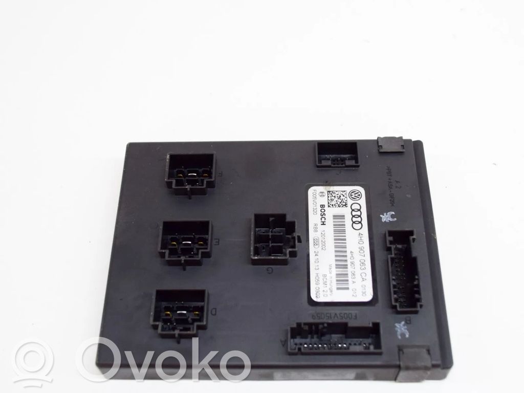 Audi A6 S6 C7 4G Module de contrôle carrosserie centrale 