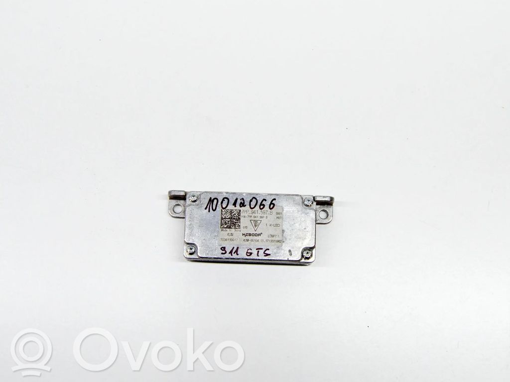 Porsche 911 991 Módulo de control de balasto LED 