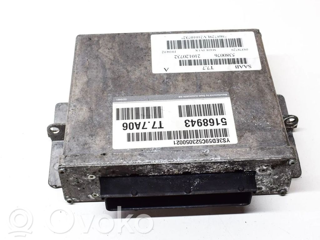 Saab 9-5 Engine control unit/module 