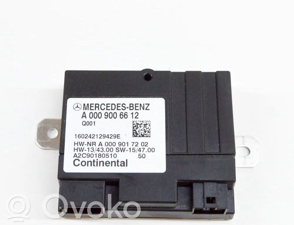 Mercedes-Benz C W205 Unitate/modul comandă pompă injecție combustibil 