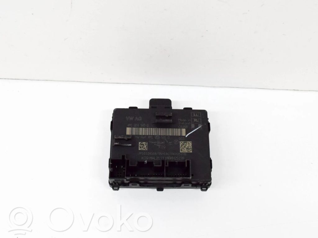 Audi A6 S6 C8 4K Door control unit/module 