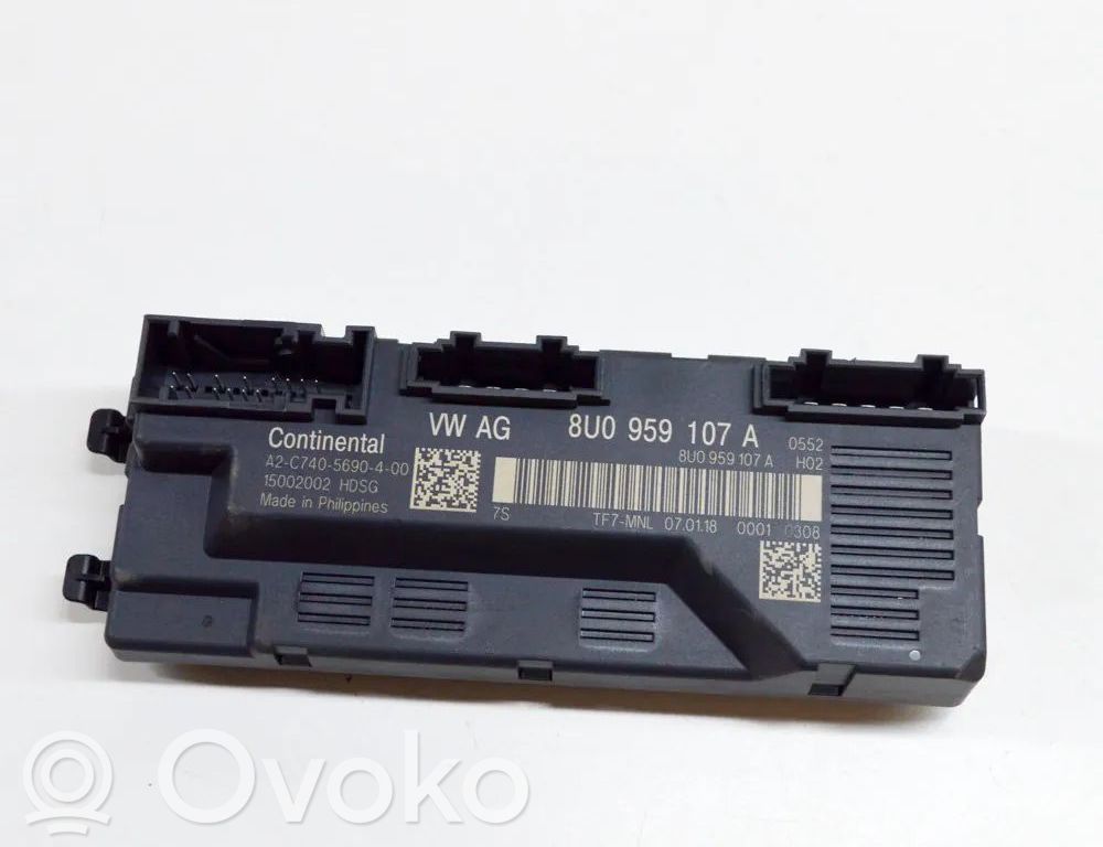 Audi Q3 8U Tailgate/trunk control unit/module 