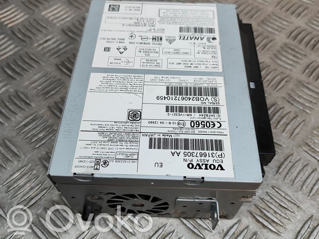 Volvo V60 Radio / CD-Player / DVD-Player / Navigation 