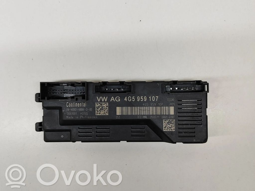 Audi A6 S6 C7 4G Tailgate/trunk control unit/module 