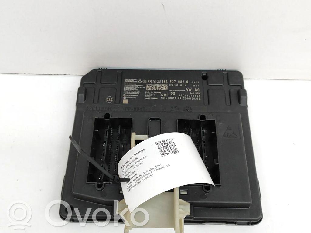 Volkswagen ID.4 Modul de control caroserie central 