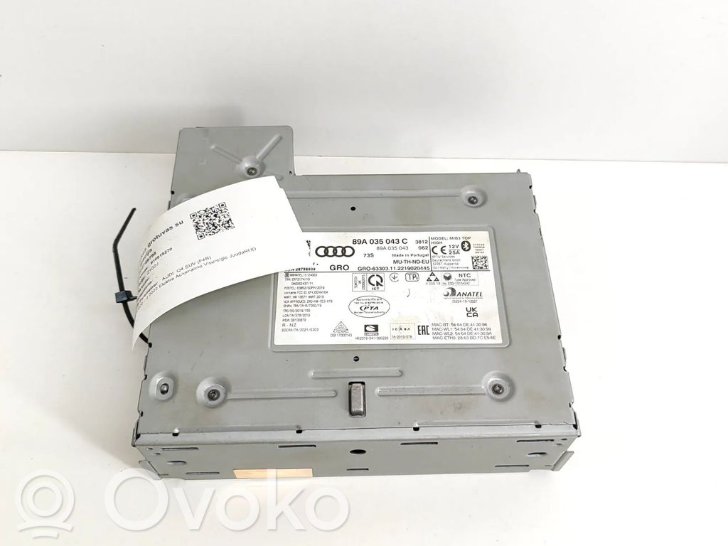 Audi Q4 e-tron Unitate principală radio/CD/DVD/GPS 