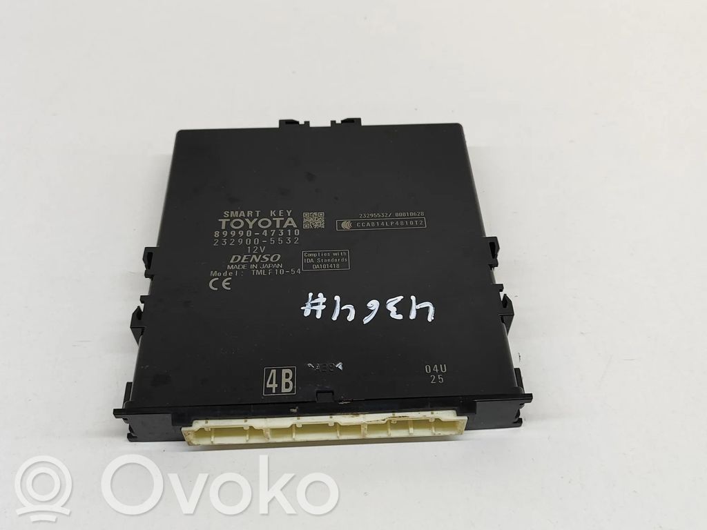 Toyota Prius+ (ZVW40) Unitate/modul de control fără cheie (KESSY)