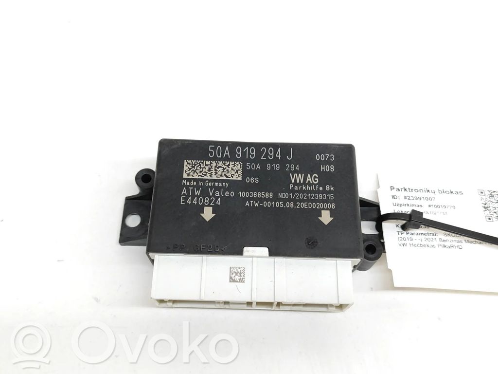 Skoda Scala Unitate/modul de comandă parcare PDC 