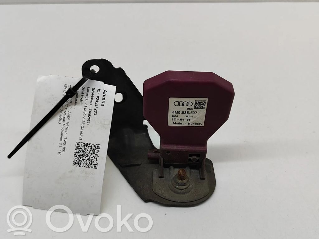 Audi A4 S4 B9 8W GPS-pystyantenni 