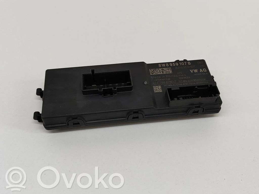 Unité de commande / module de hayon   8W8959107,A2C74487807,8W8959107B