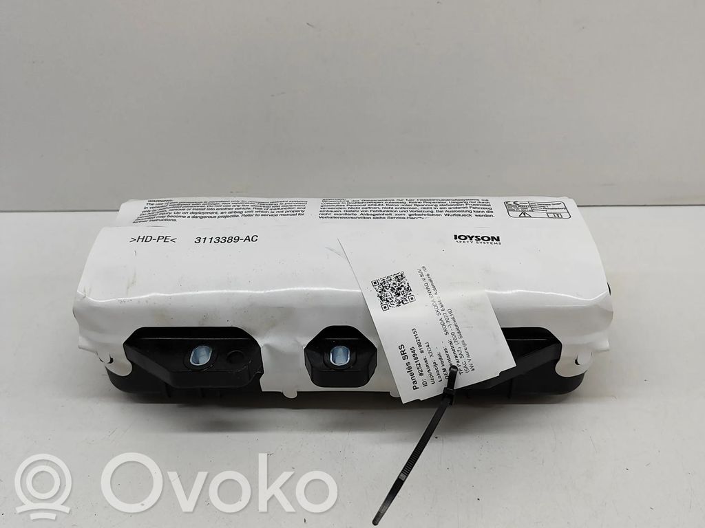 Skoda Enyaq iV Poduszka powietrzna Airbag pasażera 