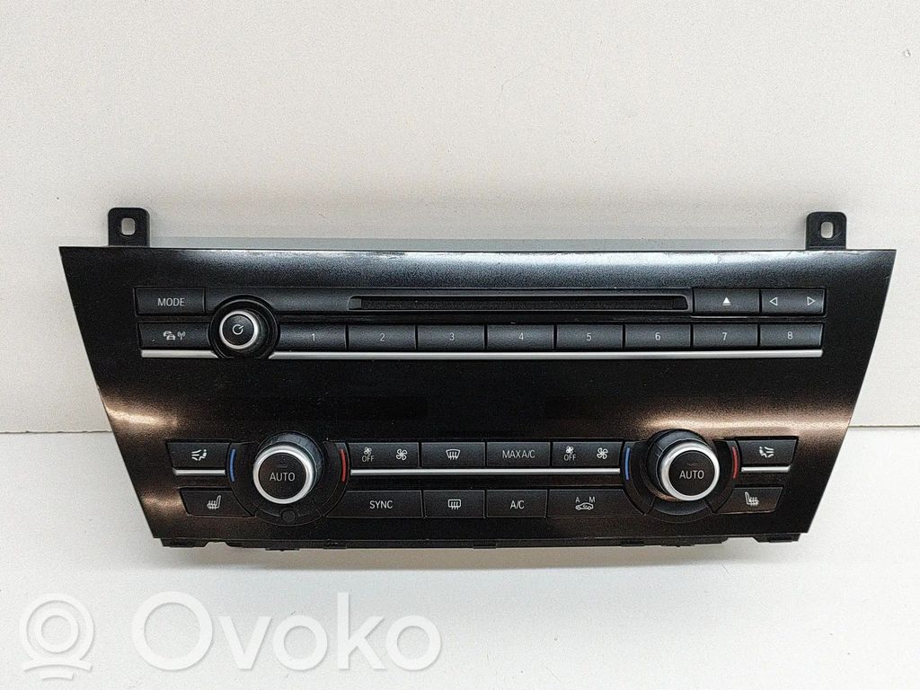 BMW 6 F12 F13 Comutator control ventilator interior