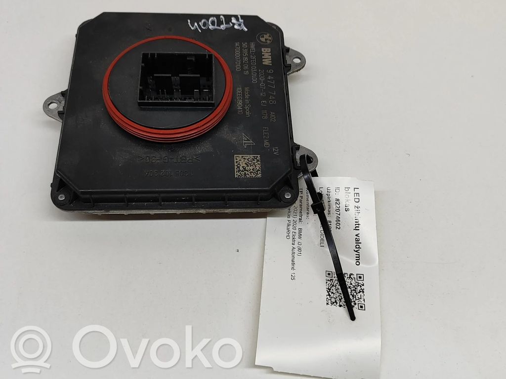 BMW i3 Module de contrôle de ballast LED 