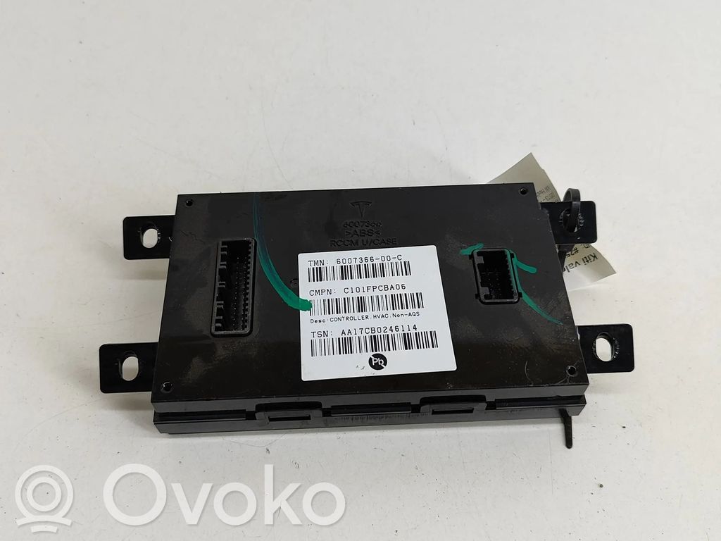 Tesla Model X Climate control unit 