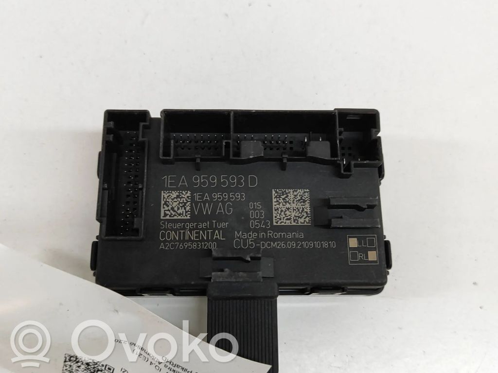 Centralina/modulo portiere   1EA959593,A2C7695831200,1EA959593D