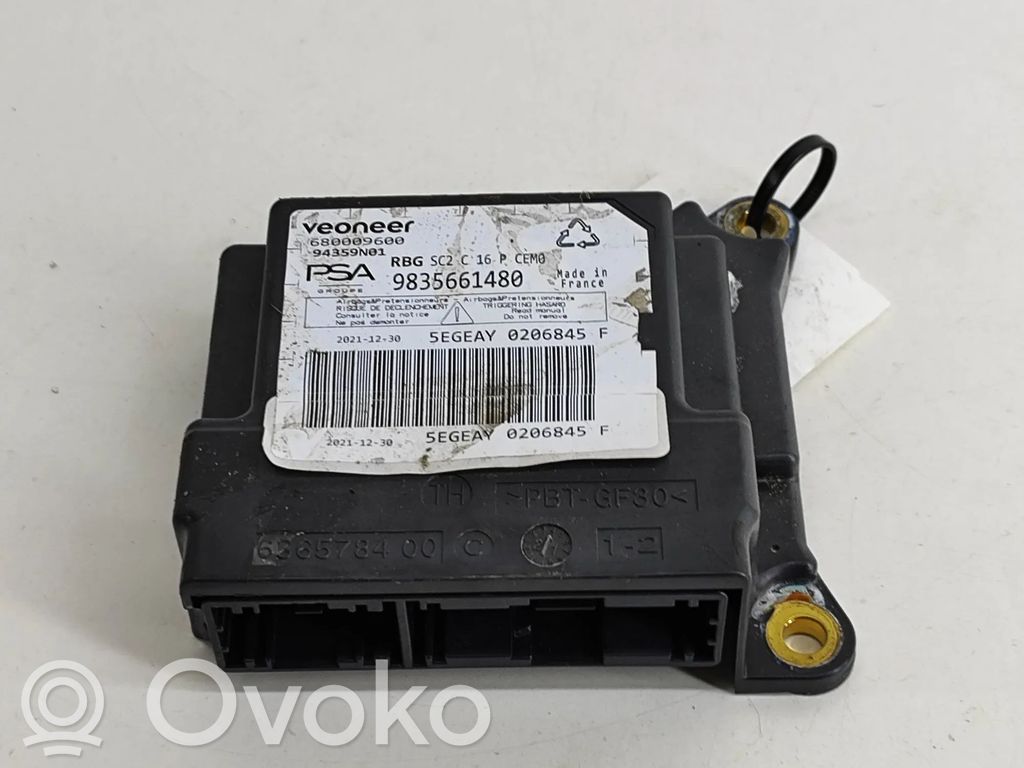 Opel Mokka B Unitate/modul de comandă airbaguri 