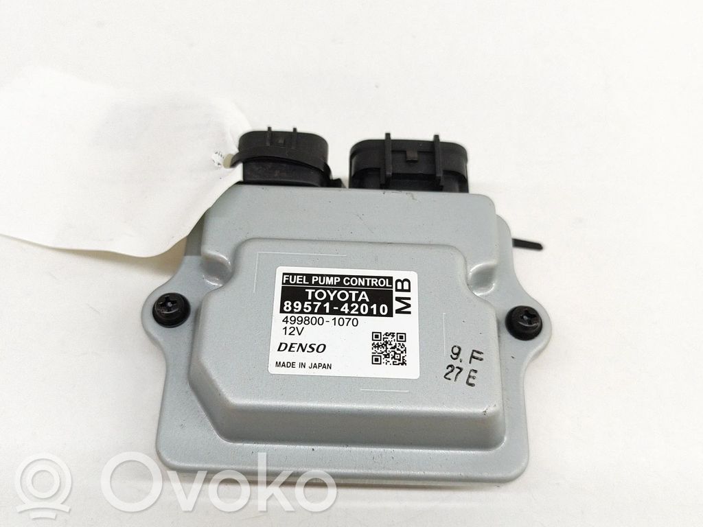 Toyota RAV 4 (XA50) Fuel injection pump control unit/module 