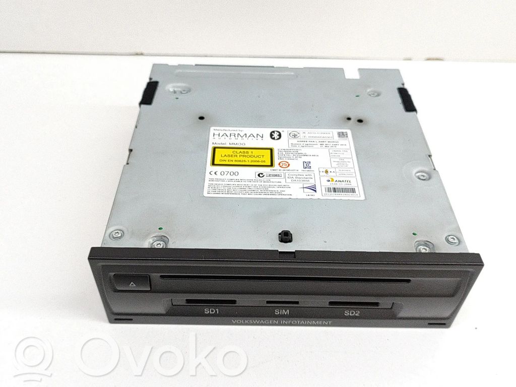 Volkswagen Touareg II Moduł / Sterownik GPS 
