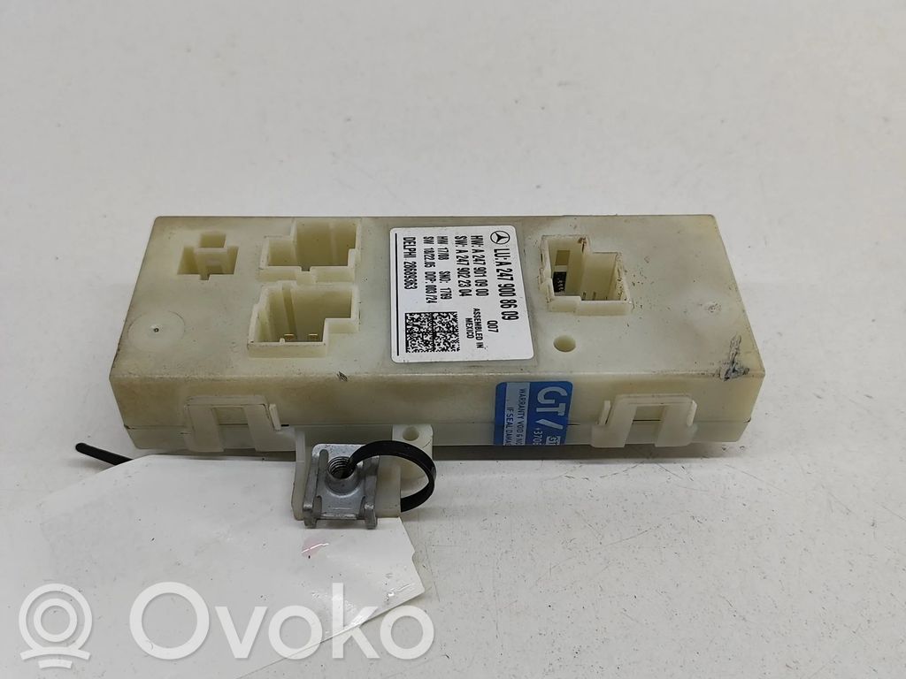 Mercedes-Benz EQB Sterownik / Moduł elektrycznej klapy tylnej / bagażnika 